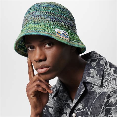 louis vuitton crochet hat|Damier Palm Tree Crochet Hat .